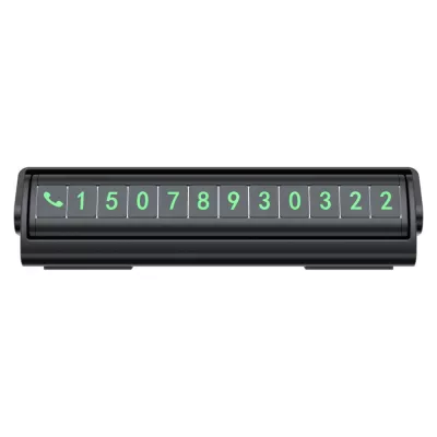 Паркувальна Карта Proove Twins Parking Number Plate (AATP00000001) black