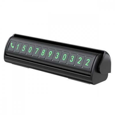 Паркувальна Карта Proove Twins Parking Number Plate (AATP00000001) black