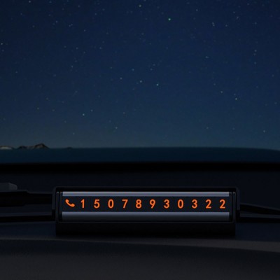 Паркувальна Карта Proove Twins Parking Number Plate (AATP00000001) black