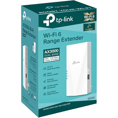 Підсилювач сигналу для Mesh системи, RE700X TP-LINK