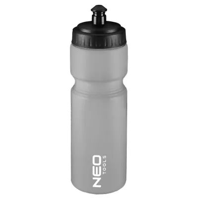 Пляшка для води Neo Tools для велосипеда, 700мл, довжина 23.5см, LDPE, сірий