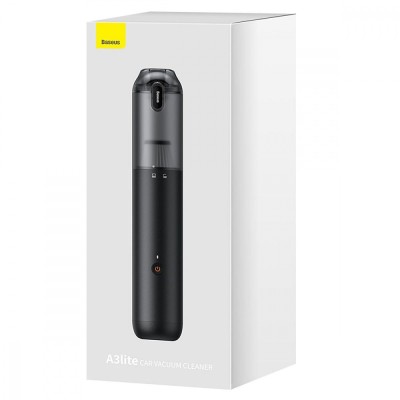 Портативний Пилосос Baseus A3lite Handy Vacuum Cleaner (12000pa) (VCAQ050001) Black Портативний Пилосос Baseus A3lite Handy Vacuum Cleaner (12000pa) (VCAQ050001) Black