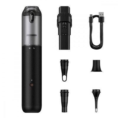 Портативний Пилосос Baseus A3lite Handy Vacuum Cleaner (12000pa) (VCAQ050001) Black Портативний Пилосос Baseus A3lite Handy Vacuum Cleaner (12000pa) (VCAQ050001) Black