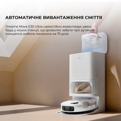 Робот-пилосос Dreame Bot Mova E30 Ultra