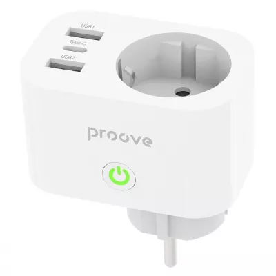 Розумна розетка Proove Rapid Smart Socket PD-02 EU 1AC (PSRP20210002) White