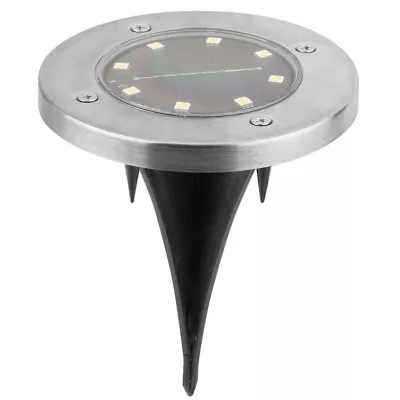 Світильник ландшафтний Neo Tools LED 2Вт 50Лм 3000К 600мА•год автономний датчик сутінків чорний (99-087)