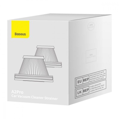Фільтр для автомобільного пилососу Baseus A2 Pro (2pcs) (VCAQ070001) black