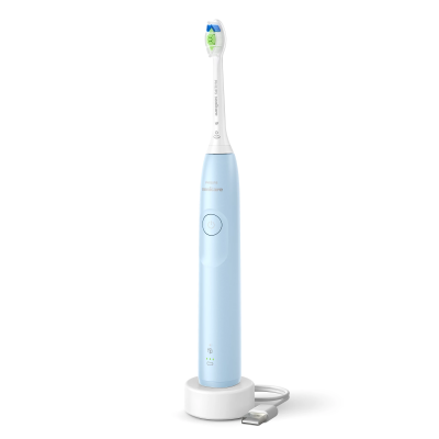 Щітка зубна електр. Philips, Sonicare 5300 Series, 62т. колив/хв, насадок-1, блакитний (HX7106/01) Щітка зубна електр. Philips, Sonicare 5300 Series, 62т. колив/хв, насадок-1, блакитний (HX7106/01)