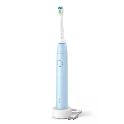 Щітка зубна електр. Philips, Sonicare 5300 Series, 62т. колив/хв, насадок-1, блакитний (HX7106/01)