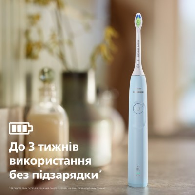 Щітка зубна електр. Philips, Sonicare 5300 Series, 62т. колив/хв, насадок-1, блакитний (HX7106/01) Щітка зубна електр. Philips, Sonicare 5300 Series, 62т. колив/хв, насадок-1, блакитний (HX7106/01)