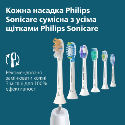 Щітка зубна електр. Philips, Sonicare 5300 Series, 62т. колив/хв, насадок-1, блакитний (HX7106/01) Щітка зубна електр. Philips, Sonicare 5300 Series, 62т. колив/хв, насадок-1, блакитний (HX7106/01)