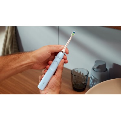 Щітка зубна електр. Philips, Sonicare 5300 Series, 62т. колив/хв, насадок-1, блакитний (HX7106/01) Щітка зубна електр. Philips, Sonicare 5300 Series, 62т. колив/хв, насадок-1, блакитний (HX7106/01)