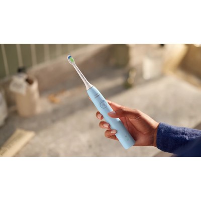 Щітка зубна електр. Philips, Sonicare 5300 Series, 62т. колив/хв, насадок-1, блакитний (HX7106/01) Щітка зубна електр. Philips, Sonicare 5300 Series, 62т. колив/хв, насадок-1, блакитний (HX7106/01)