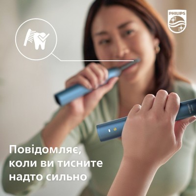 Щітка зубна електр. Philips, Sonicare DiamondClean 9000 Series, 62т. колив/хв, насадок-1, футляр, Bluetooth, чорний (HX9911/88)