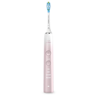 Щітка зубна електр. Philips, Sonicare DiamondClean Prestige 9900, 62т. колив/хв, насадок-1, SenseIQ, зарядний чохол, рожевий (HX