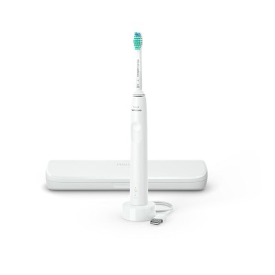 Щітка зубна електр. Philips, Sonicare Gemini 3100, 31т. колив/хв, насадок-1, футляр, білий (HX3673/13)