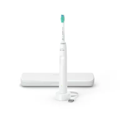 Щітка зубна електр. Philips, Sonicare Gemini 3100, 31т. колив/хв, насадок-1, футляр, білий (HX3673/13)