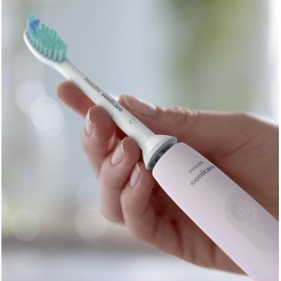 Щітка зубна електр. Philips, Sonicare Gemini 3100, 31т. колив/хв, насадок-1, футляр, рожевий (HX3673/11)