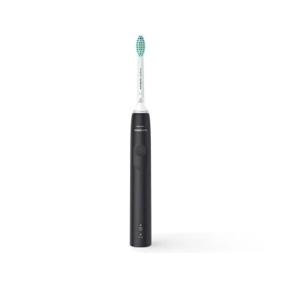 Щітка зубна електр. Philips, Sonicare Gemini 3100, 31т. колив/хв, насадок-1, футляр, чорний (HX3673/14)
