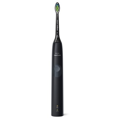 Щітка зубна електр. Philips, Sonicare ProtectiveClean 4300, 62т. колив/хв, насадок-1, чорний (HX6800/44)