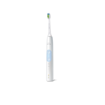 Щітка зубна електр. Philips, Sonicare ProtectiveClean 4500, 62т. колив/хв, насадок-1, футляр, білий (HX6839/28)