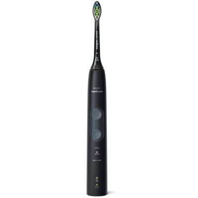 Щітка зубна електр. Philips, Sonicare ProtectiveClean 5100, 62т. колив/хв, насадок-1, футляр, чорний (HX6850/47)