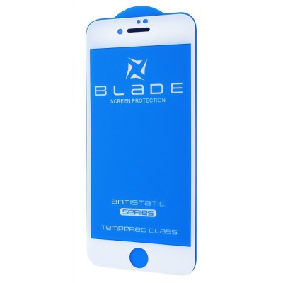 Захисне скло iPhone 7/8/SE 2020/SE 2 BLADE ANTISTATIC Series Full Glue white