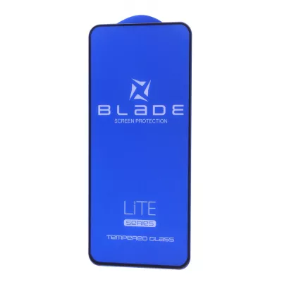 Захисне скло iPhone 14 Pro/15/16 BLADE LITE Series Full Glue без упаковки black