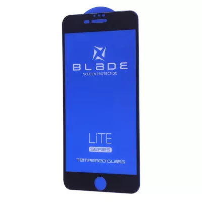 Захисне скло iPhone 7 Plus / 8 Plus BLADE LITE Series Full Glue без упаковки black
