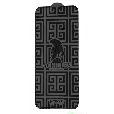 Захисне скло iPhone 14 Pro Max/15 Plus/16 Plus Proove Achilles Black