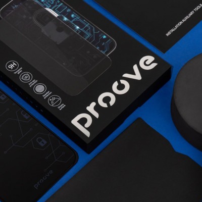 Захисне скло iPhone 16 Plus Proove Privacy Black