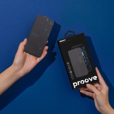 Захисне скло iPhone 16 Plus Proove Privacy Black