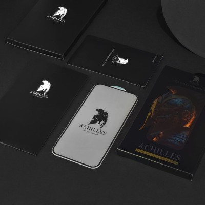 Захисне скло IPhone XS Max/11 Pro Max/11 Pro Max FULL SCREEN ACHILLES Black