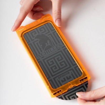 Захисне скло iPhone 16 Pro Proove Achilles Installation Box (PGPAIB16P001) black