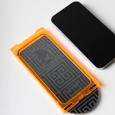 Захисне скло iPhone 16 Pro Proove Achilles Installation Box (PGPAIB16P001) black