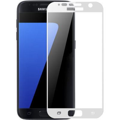 Захисне скло Samsung S7 G930 3D White