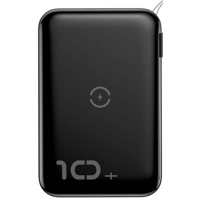 Портативна батарея Baseus 10000mAh Wireless Mini S (PPXFF10W-01) Black Портативна батарея Baseus 10000mAh Wireless Mini S (PPXFF10W-01) Black