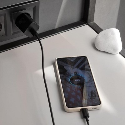 Зарядний Пристрій Baseus 1Type-C Super Si 25W + Cable Type-C to Type-C 1m (TZCCSUP-L01) Чорний