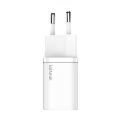 Зарядний Пристрій Baseus 1Type-C Super Si 30W (CCSUP-J02) White