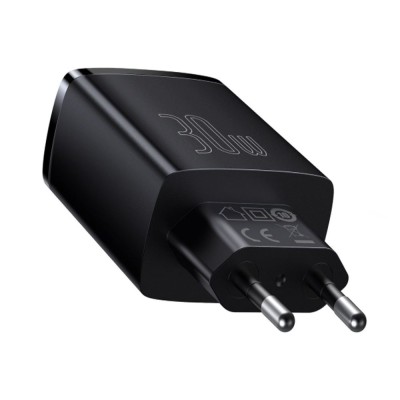 Зарядний Пристрій Baseus Compact Quick Charger 30W QC+ PD (1Type-C + 2USB) CCXJ-E02 White