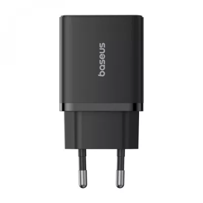 Зарядний Пристрій Baseus Cube Fast Charger C+U 30W EU Cluster (P10111404113-00) Black