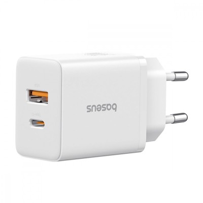 Зарядний Пристрій Baseus GaN5 Fast Charger (Type-C) 30W (P10111404213-00) White