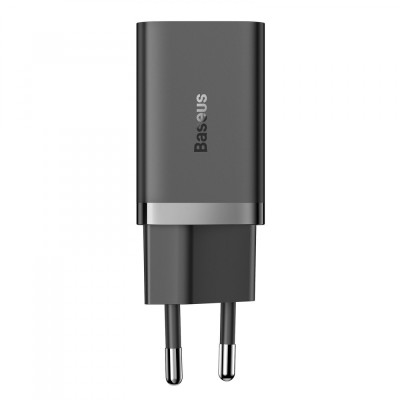 Зарядний Пристрій Baseus GaN5 Pro 40W C+C 40W (CCGP180101) Black