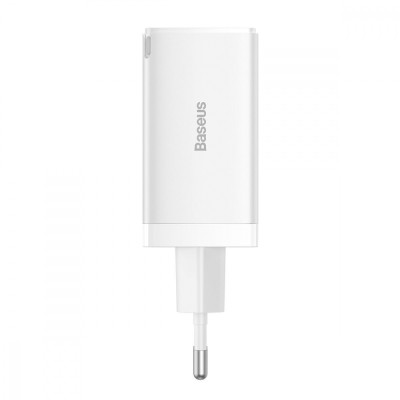 Зарядний Пристрій Baseus GaN5 Pro 65W 2C+U (CCGP120202 ) Бiлий