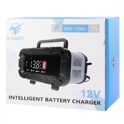 Зарядний пристрій E-Fast TK400 12V/6A CS gray/black