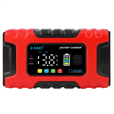 Зарядний пристрій E-Fast TK600 12V10A 24V/5A CS red