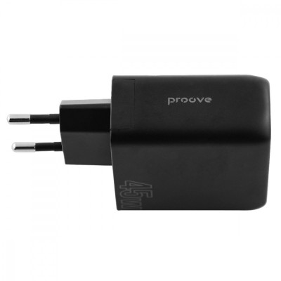 Зарядний Пристрій Proove Silicone Power 45W (Type-C + USB) (WCSP45110002) White Зарядний Пристрій Proove Silicone Power 45W (Type-C + USB) (WCSP45110002) White