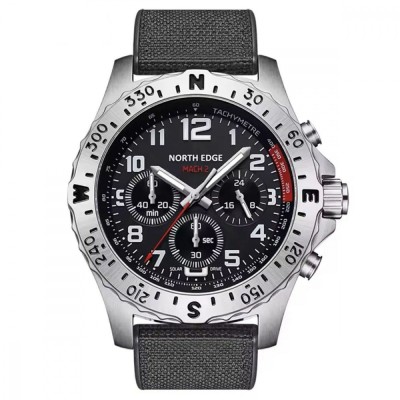 Механічний Годинник NORTH EDGE MACH-2 black