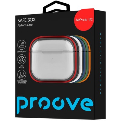 Чохол Proove Safe Box Case AirPods 1/2 orange