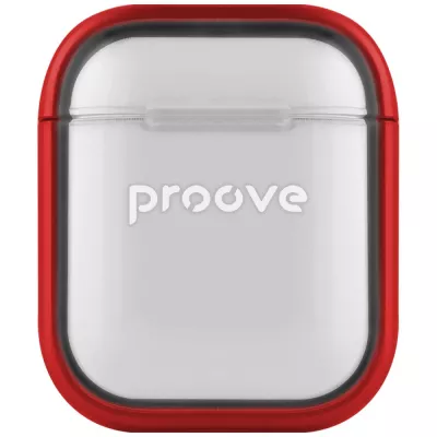 Чохол Proove Safe Box Case AirPods 1/2 red